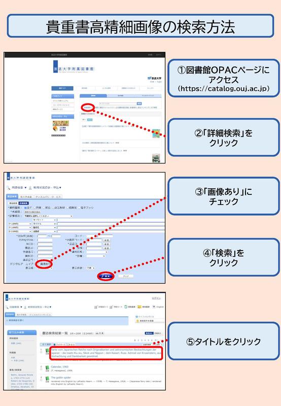 OPACでの検索方法